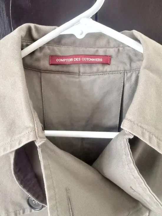 Comptoir Des Contonniers Green Trench - French 38, US small - Picture 2 of 6